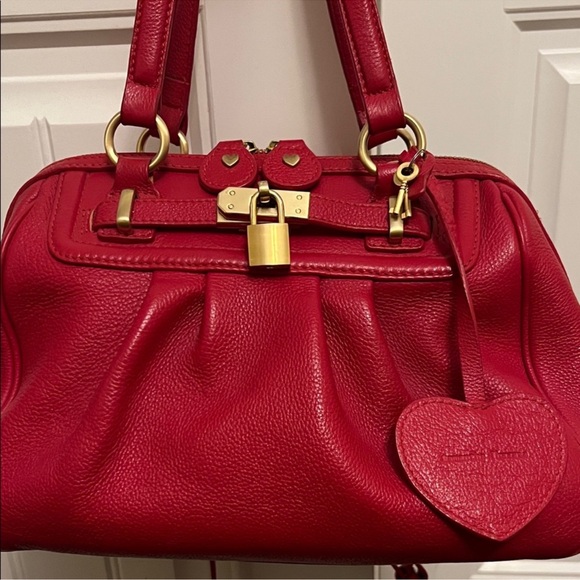 Samantha Thavasa Handbags - Samantha Thavasa Red Leather Handbag